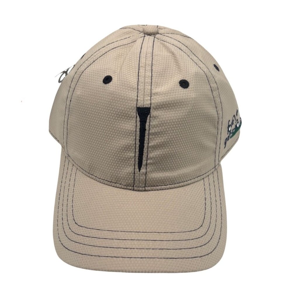Pukka  Tee- Embroidered  Mesh Golf Cap/ Hat, Beige, OS